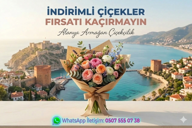 Доставка Цветов в Алании | Armağan Flowers | Заказать Цветы Онла