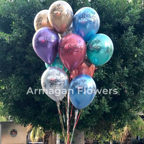 11 Balloons for Birthday  Resim 1