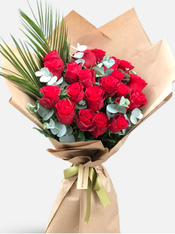 Alanya çiçekçi - 19 Gül Buketi 