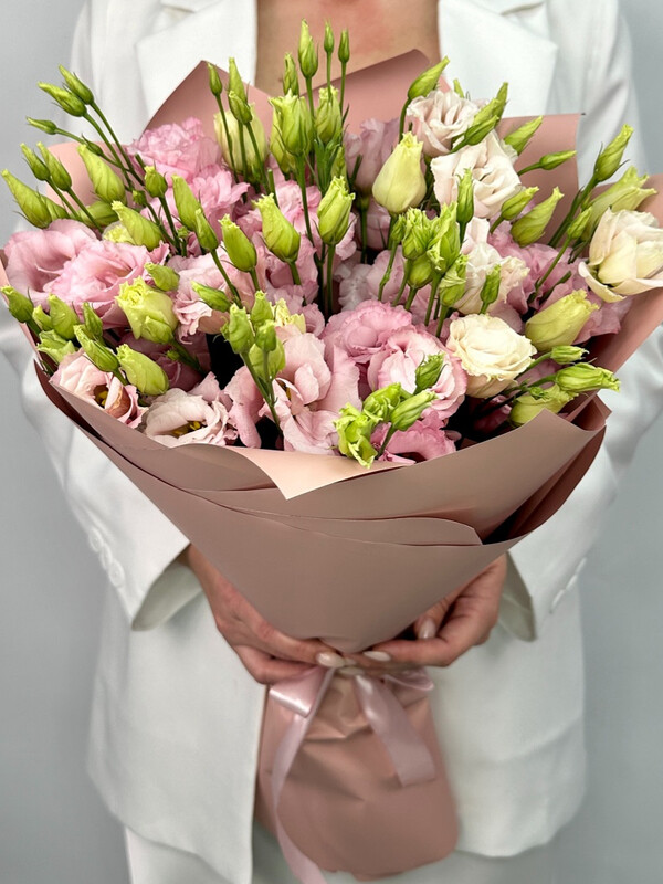  Alanya online çiçek - Pink Lisyantuslar