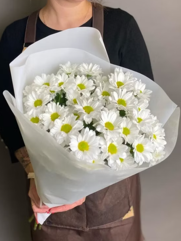 Alanya flowers - Beyaz Papatya Demeti