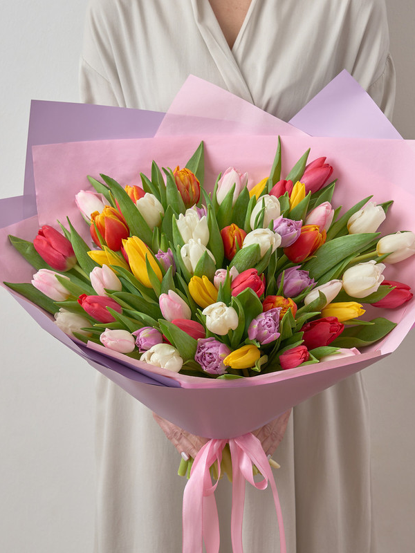  Alanya aynı gün çiçek - 51 Mix Laleler