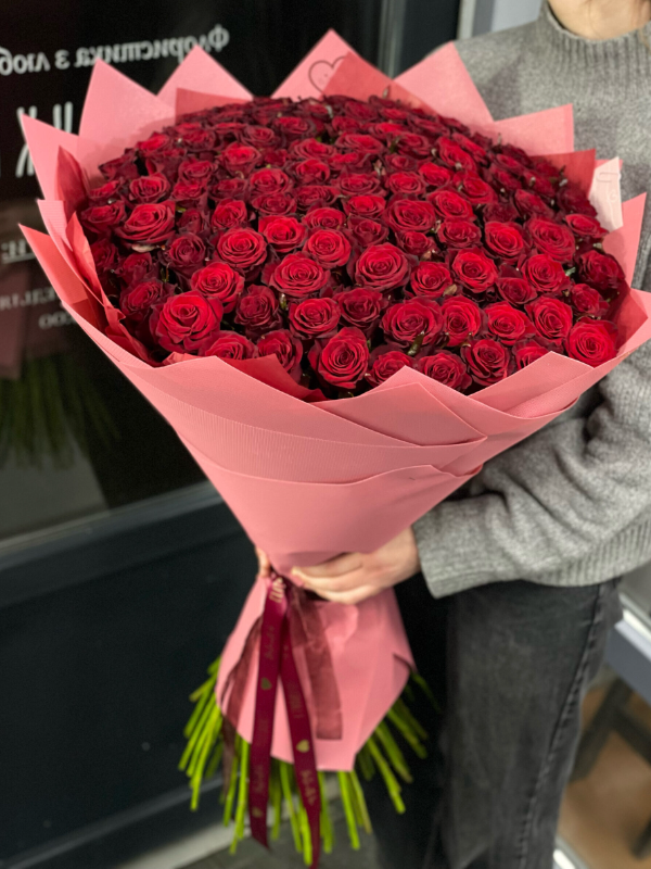  Alanya flower delivery - 99 Red Roses Bouquet 