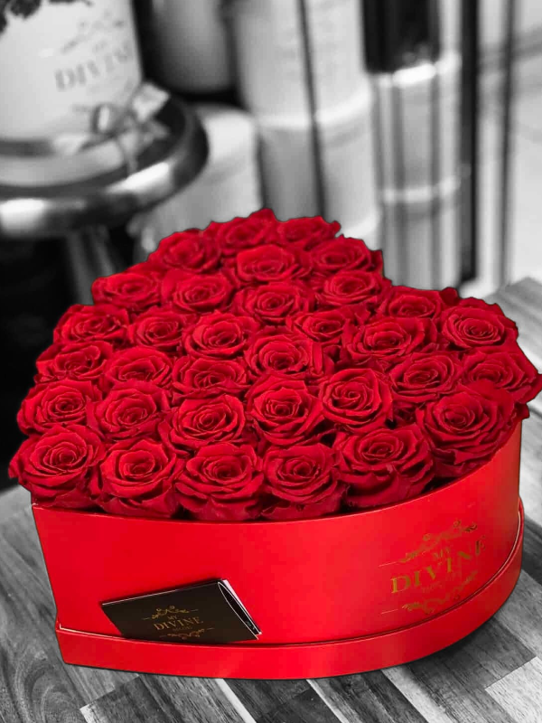  Alanya online çiçek - Kalp Kutuda 51 Güller