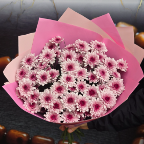  Armağan Çiçekçilik Alanya Ebruli Krizantem Buketi