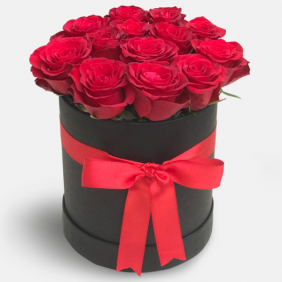  Alanya Çiçek Gönder Kutuda 13 Kırmızı Güller