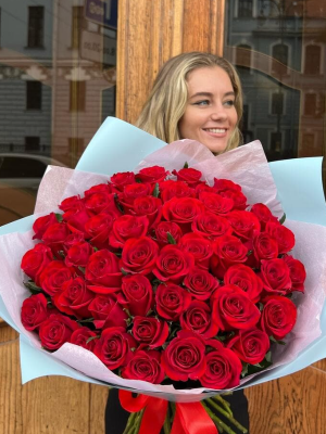  Alanya aynı gün çiçek - 45 Gül Buketi