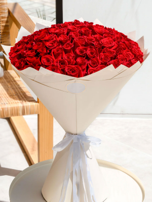  Armağan Çiçekçilik Alanya - 101 Kırmızı Güller 