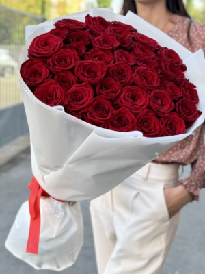 Alanya çiçekçi - 35 Rodos Gül Buketi