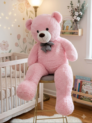  alanya çiçekçilik - 150 cm Dev Peluş Ayı Pembe