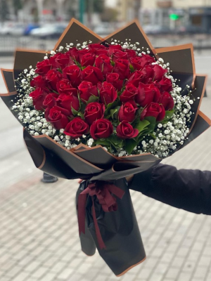  Доставка цветов Алания - 41 Red Roses Bouquet 