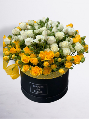 Alanya çiçekçi -  Beyaz Spray Güller