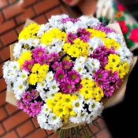  Alanya Flower Order Mix Krizantem Bouquet